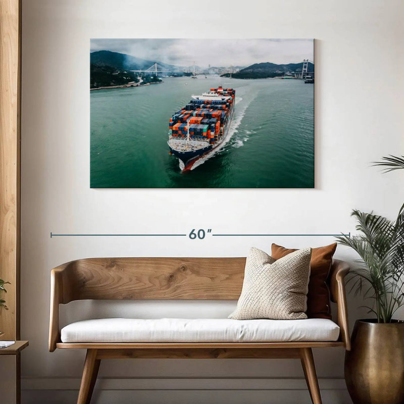 Mehar Cargo Ship Transport, 30" H x 45" W