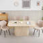 Nordic Style Wooden Dining Table - Rectangular Dining Table - For 4-6 People -1995404984
