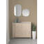 Brunsville Wood Flat Wall Mirror-1889731587