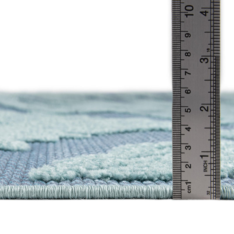 Malmok Aruba Indoor/Outdoor Rug, Square 5'3"