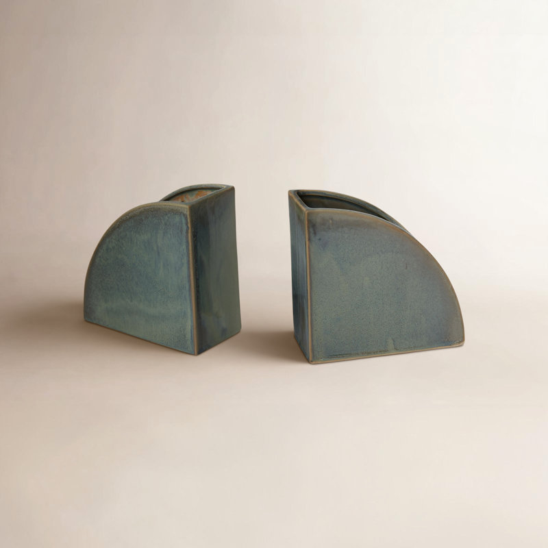 Modern Ceramic Bookends