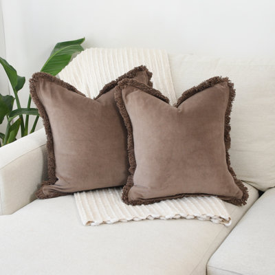 Velvet Brown Fringe