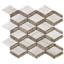 Emperador Natural Stone Grid Marble Look Mosaic Wall Tile-313151456