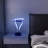 Jahmarni Metal Table Lamp with RGB