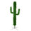 7.5' H Artificial Cactus Christmas Tree