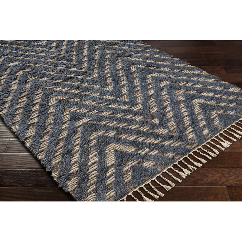 Vada Wool Area Rug, Rectangle 8' x 10'