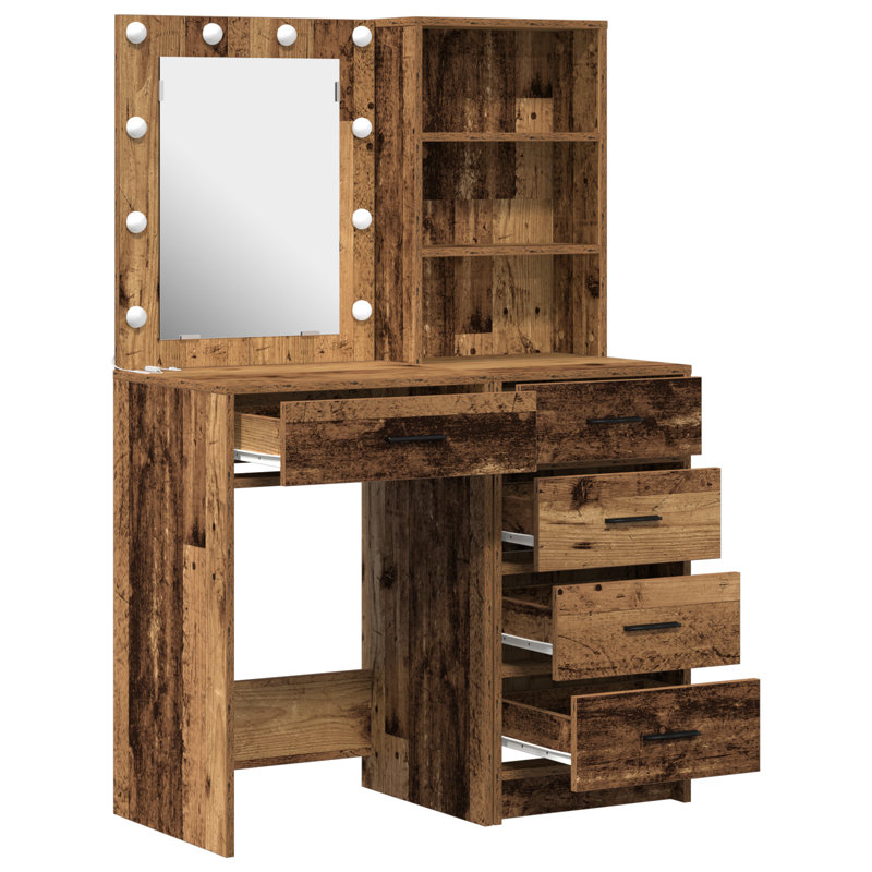 50cm Sideboard, Old Wood