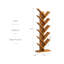 Bibliothèque Bamboo Tree - présentoir géométrique 51,19 po
