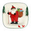 Old St. Nick Terra Bianca Square Platter