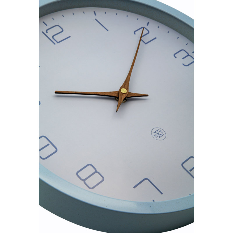 Horloge murale ECO 11,8 pouces, Bleu