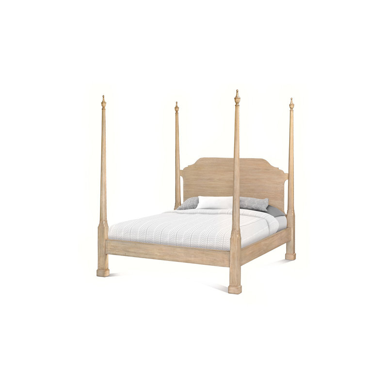 English Classics Solid Wood Four Poster Bed, Tivoli, King