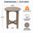 Scratch Resistant Side Table-1185024854