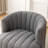 Bryonie Upholstered Swivel Barrel Chair-924692991