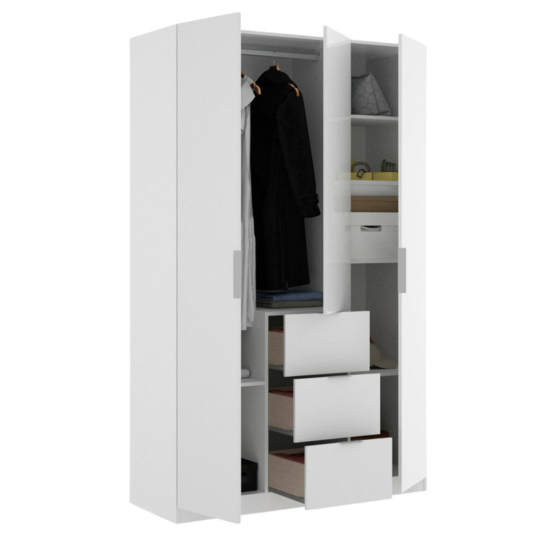 3 Door Wardrobe