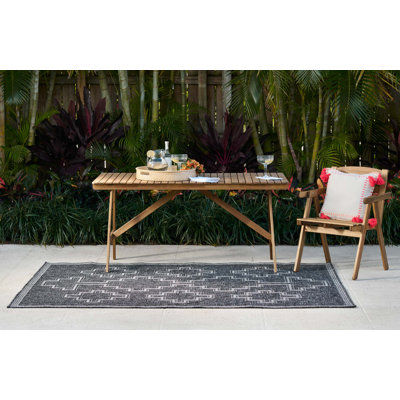 Tapis noir Marialba