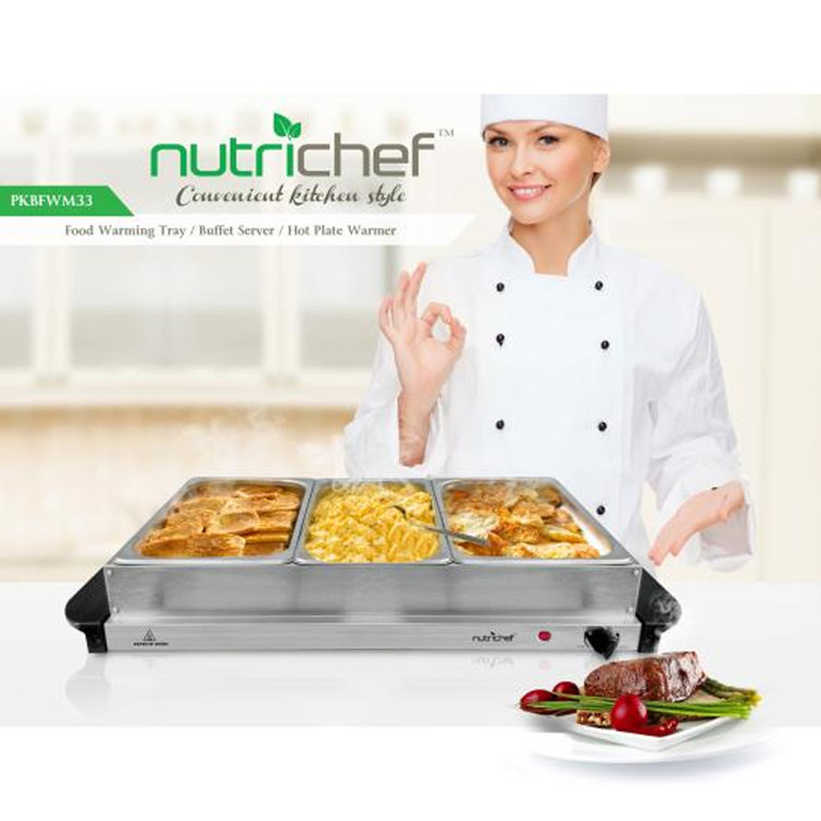 NutriChef - UPKWTR45 - Kitchen & Cooking - Food Warmers & Serving