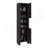 Vanessa Bathroom Cabinet With Auxiliary Storage Modern Freestanding Organizer, Space-Saving Bathroom Storage