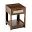 Table de chevet 1 tiroir en rotin-1776315398