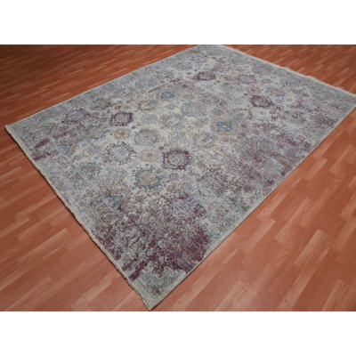One-of-a-Kind 9' X 12' New Age Area Rug in