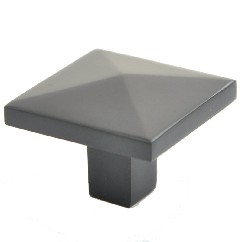 Square Knob, Oil Rubbed Bronze