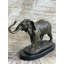 Sculpture en fonte de bronze, sculpture d'éléphant, statue d'art, figurine, animal