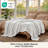 Bedsure 406gsm 100% Cotton Blanket Breathable Waffle Weave Throw Blanket GentleSoft™️-101518351-101518352