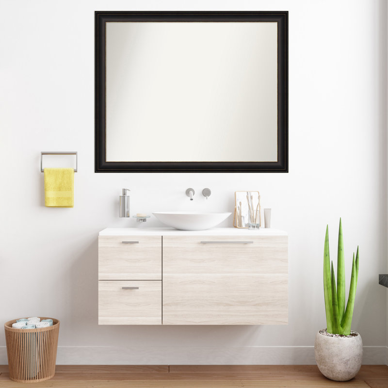 Miroir mural Tavalas, Rectangle, 34,5 po x 40,5 po