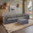 Tissu gris est en rupture de stock