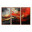 Rouge et or feu de marbre I - art mural abstrait-1749839470-1757896204