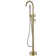 2 Handle Freestanding Tub Filler with Diverter