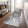 Premium Machine Washable Prisco Black Rug