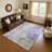 Premium Machine Washable Slesnick AMF1679 Abstract Rug-329437832