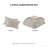 3 Piece Oversized Cotton Matelasse Comforter Set-Full/Queen