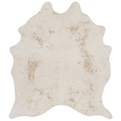 Lilly Natural Cowhide Animal Print Rug
