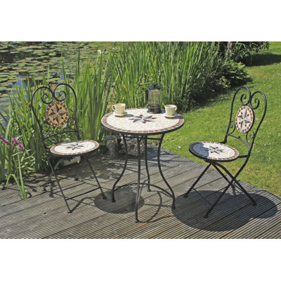 2 - Person Patio Dining Set with Round Table