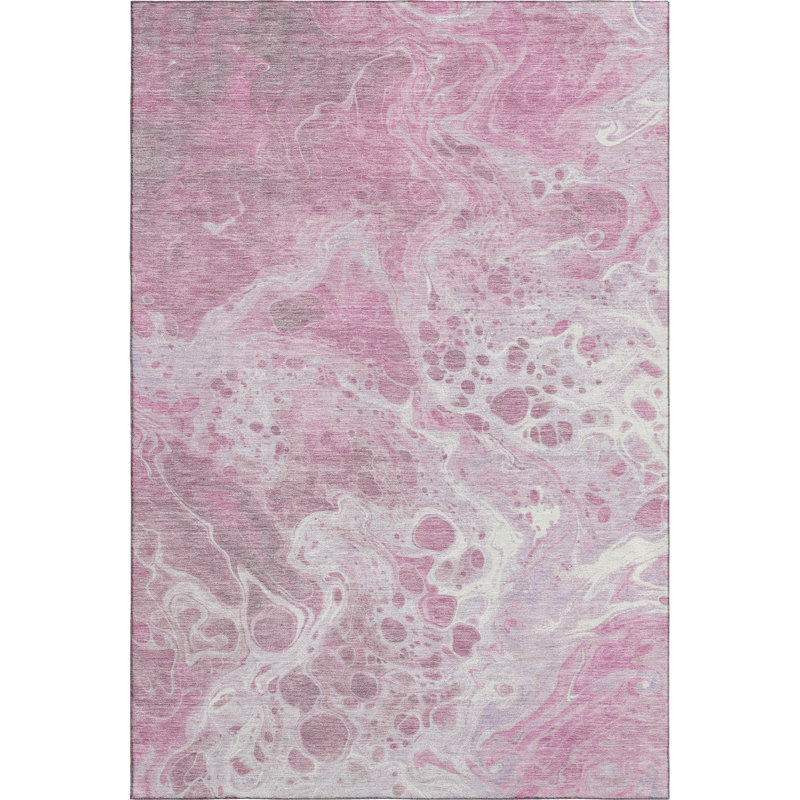 Premium Machine Washable Varroville AMF1705 Abstract Rug, Rectangle 9' x 12'