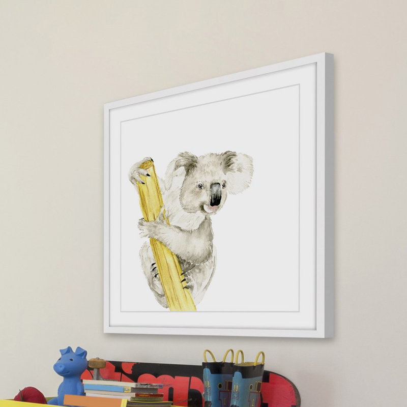 «Baby Koala II», reproduction encadrée, H 24 po x l 24 po x P 1,5 po
