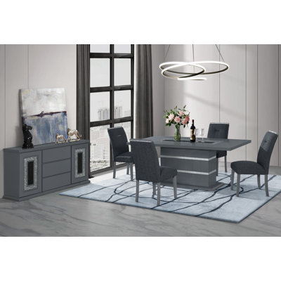 Marchetti Monaco Dark Grey Dining Table