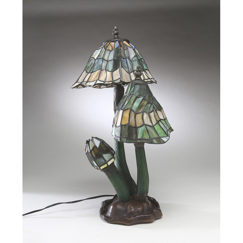 Astoria Grand Eldredge Tiffany Mushroom Table Lamp - Thumbnail 5
