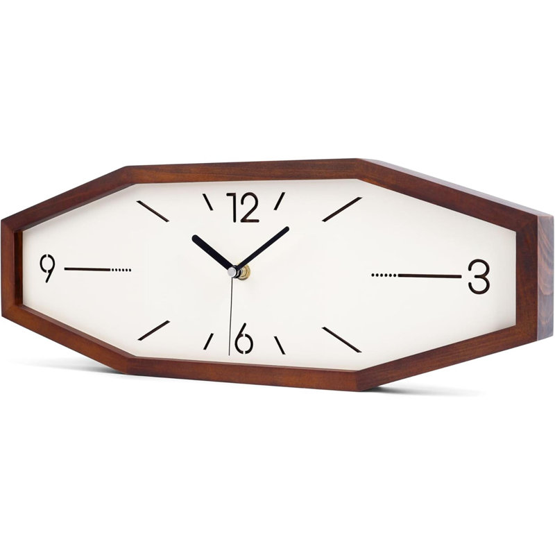 Wooden Retro Wall Clock