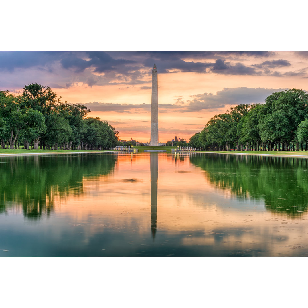 Washington Monument DC von Sean Pavone - Leinwandbild