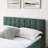 Queen Size Upholstered Storage Bed Frame With Chenille Fabric And Headboard, Built-In Drawers-1929926737