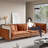 Retro Straight Embracing Sofa