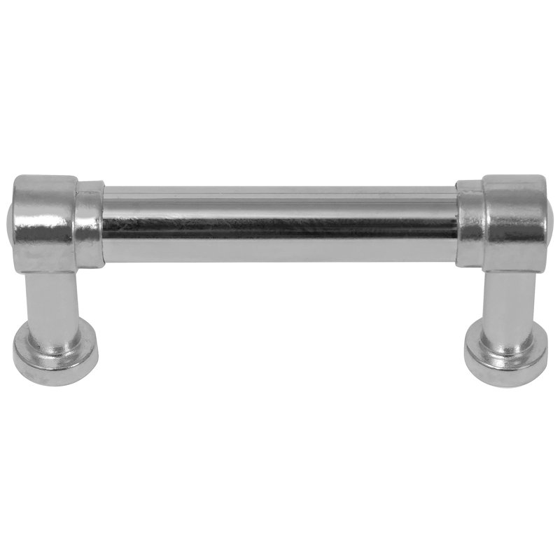Poignée barre 5" centrée Precision, Nickel poli