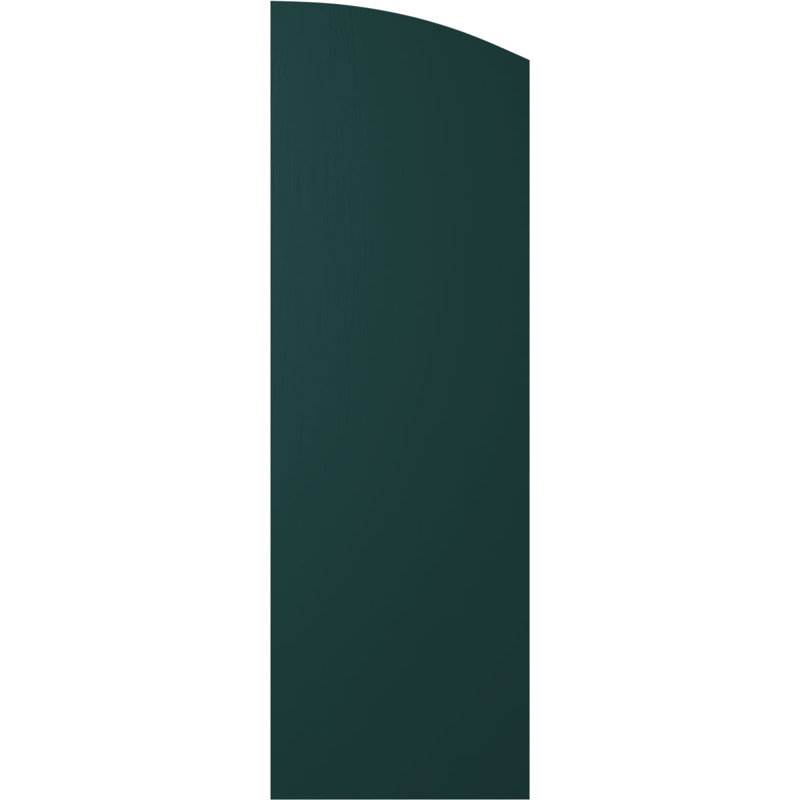 Volets de planche-n-lattes jointes avec plateau elliptique Americraft (2 lattes) (par paire), Vert thermique, 17 1/2", 36"