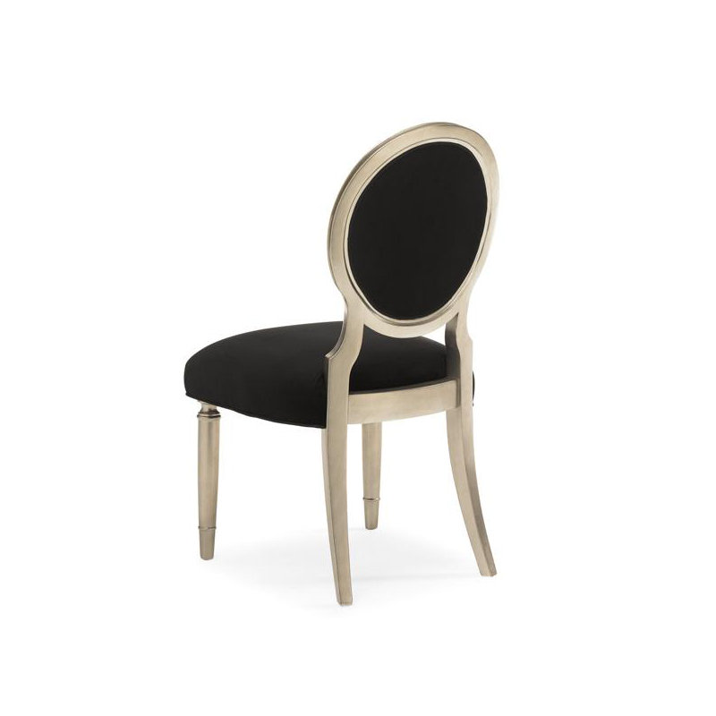 Chaise rembourrée à manger leaf