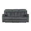Canapé inclinable en tissu Global-712482652