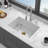 30" Undermount Single Bowl Kitchen Sink 