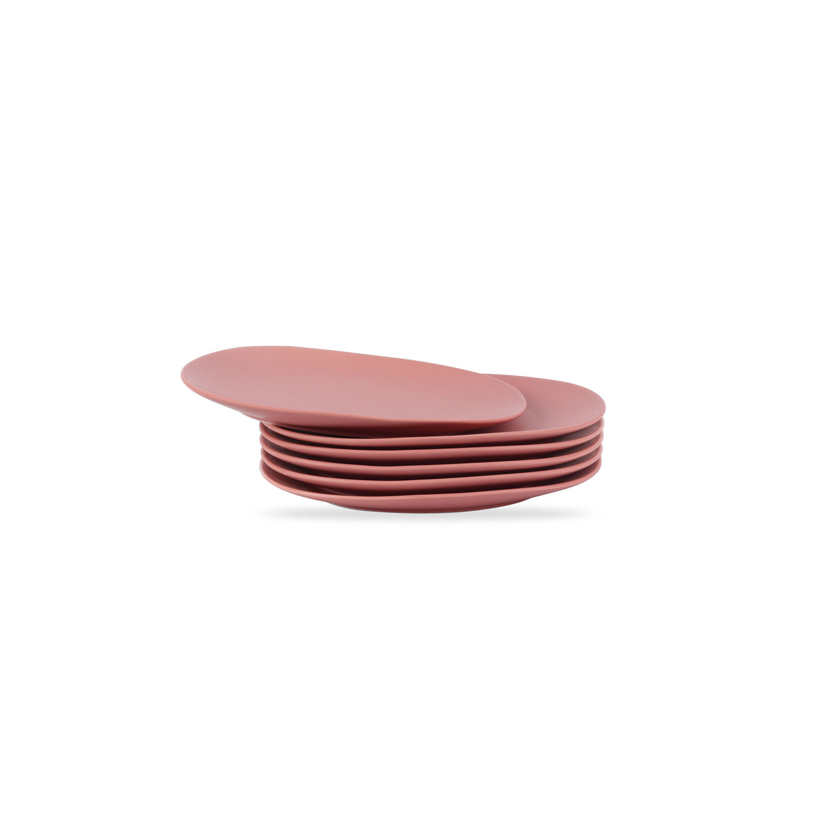 Stone Lain Delilah Salad Plate Set Porcelain, Terracotta