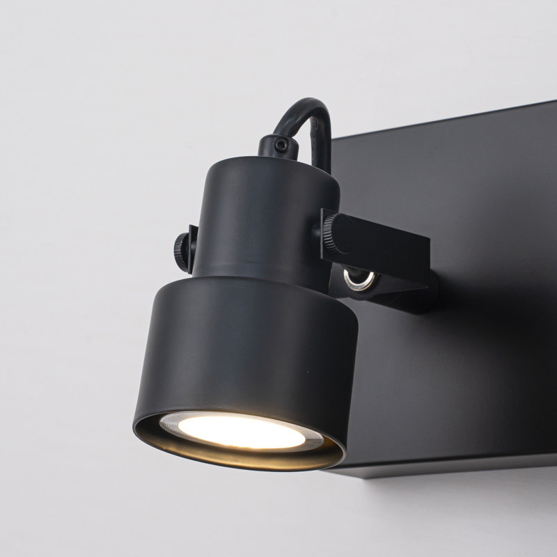 Éclairage pour meuble-lavabo rotatif moderne 3 lumières